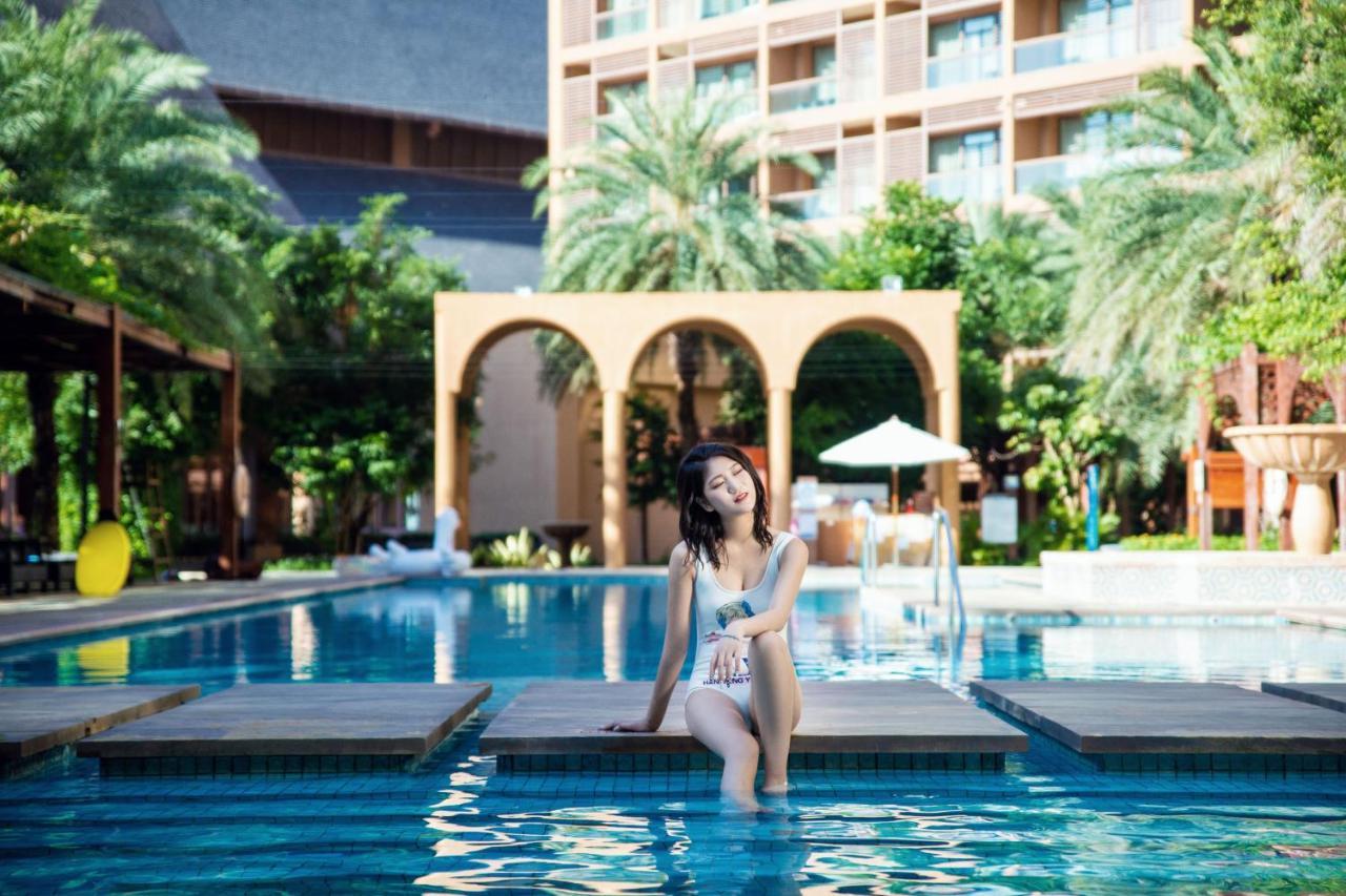 Mangrove Tree Resort World Sanya Bay- Queen Palm Towers Exterior foto